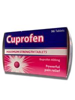 Cuprofen Maximum Strength 400mg Tablets 96 - (MAX 1 PER ORDER)