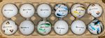 12 x TaylorMade Golf Balls – Mixed Models / Pix Style – Used Golf Balls