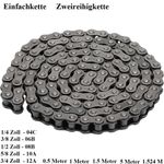 Industries Carbon Steel Simplex / Double Roller Chain 1/4 3/8 5/8 Inch 3/4 Inch