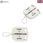 2-Pack Portable Golf Stroke Counters - Lightweight, Durable & Accurate Clickers