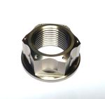 KTM SX 250 1998-2012 REAR AXLE SPINDLE FLANGED NUT TITANIUM M20 NO RUST