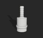 Tumble Dryer 10mm Adapter - 1in BSP Waste pipe plumbing adapter condenser driers