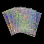 100PCS Holographic Card Sleeves Photcard Protector 65X90Mm for Magic TCG Gaming 