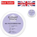 20 Acetone-Free Nail Polish Remover Pads - Hypoallergenic Nail Care Essentials