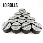 BLACK Electrical Insulation PVC Tape 50mm x 33m Flame Retardant Extra Wide x10