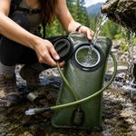 2L Camel Backpack Water Bladder Hydration System Bag for Hiking and Camping