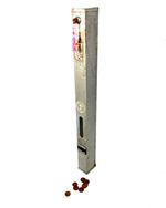 Antique Advertising - Old Penny Operated Metal Sweet Vending Machine Working Key