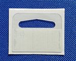 Strong Self Adhesive SMALL DELTA HANG TAB, EURO Slot,Hook, Hanging Tabs