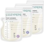 100 Pcs Breastmilk Storage Bags, 8oz/250ml Breast Milk Storing Bag with Pour