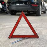 Large Warning Car Triangle Reflective Road Emergency Breakdown Safety Hazard