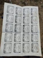 (Uncut Sheet) 1793 50 Sols FRANCE Domaines Nationaux Assignats French Revolution