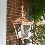 Copper Victorian Hanging Lantern