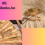 Folding Fan Hand Held Silk Bamboo Fan  Wedding Party Dance Fans