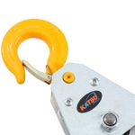 1 Ton Wire Rope Bearing Pulley Wheel Hoist Winch Block Snatch Block with Swiv...