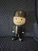 Homepride Fred Flour Dredger Shaker Vintage Plastic, 1970s, 22cm Tall