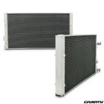 40mm TWIN CORE ALLOY RACE RADIATOR RAD FOR VW GOLF MK3 2.8 2.9 VR6 GTI 92-99