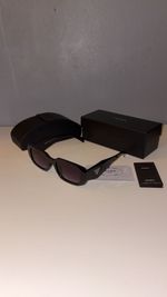  Black Prada rectangular sunglasses
