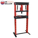 Shop Press 12T Heavy-Duty Hydraulic Workshop Bench Bearing Garage Floor Standing