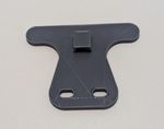 Falconry Plectrum Tail Mount T Shape Large Grey