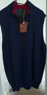 BNWT LORO PIANA QUART ZIP RYDER CUP GOLF TEAM RARE COLLECTORS PIECE IT60