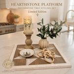 Decorative Tray Centerpiece Set | Hearthstone Collection by Heron Vale