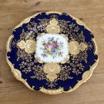 Minton  Antique Cabinet Plate Floral Gilt