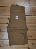Carhartt Utility Denim Shorts Relaxed Fit Jorts Workwear Size 32 Beige
