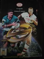ST HELENS V CRONULLA SHARKS SUPER LEAGUE WORLD CLUB CHAMPIONSHIP 16TH JUNE 1997