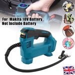 For Makita 18V Cordless Inflator Body Only Car Digital Tyre Pump Air Compressor