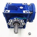 Worm Gearbox Speed Reducer 10/15/20/25/30/50/60/80:1 Input 19mm NMRV050 80B14 UK