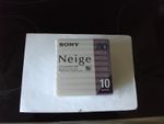 SONY MD Mini Disc MiniDisc Neige 80min-Pack of 10 discs
