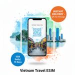 Vietnam Travel eSIM | 5G Viettel | 5GB Daily Data 7-30 Days | Instant QR code