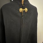 Police Officer’s Heavy Duty Black Wool Cape 46-48”Chest black  Vintage 