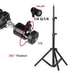 110cm Universal Projector Tripod Stand Portable Mount Adjustable Bracket