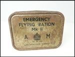 Emergency Flying Ration Tin Mk II Air Ministry 1940's RAF WWII
