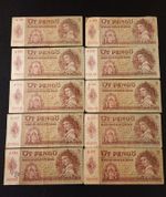 Hungary 5  Pengő 1939 [ 10 pc ] Various  - Pengo ♤ Good Extra / VF