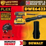 Numatic Henry Vacuum to DeWalt DWE6423 Orbital Sander Dust Extraction Adapter XR