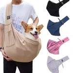 Pet Carrier Shoulder Bag Dog Cat Sling Puppy Tote Pouch Hands Carry Travel Fold