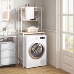 Over Washing Machine Space Saving Storage Rack 3 Shelves Laundry Utility