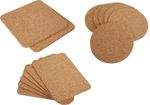 Cork Placemats & Pot Stands Rectangle, Round & Square Heat‑Resistant Cork Sets