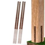 Post Buddy, The Easy Fence Post Repair - Pack of 4 (will repair 2 broken posts)