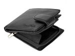 Mens Leather Wallet RFID Blocking Soft Genuine  Card Slots Id Window Coin Pocket