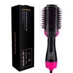 3 in 1 Electric Hair Straightener Hot Brush Blow Dryer Curler Comb Styler Gift