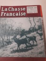 la chasse francaise illustree / vintage hunting/sporting dog/magazine FEB 1951