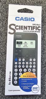 🟢 Casio Scientific Calculator School GCSE Black FX-85GT CW New Updated Original