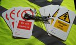 4x Do Not Use tags, 4x High Voltage tags, 12x tamperproof ties FREE POST