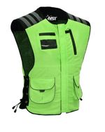 Motorbike Hi Vis Vest Safety Jacket Hi viz Visibility Waistcoat Reflective Bib 