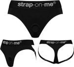Strap On Me - Harness Lingerie Heroine - M - Black - Strap On Harness
