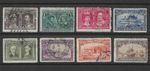 CANADA SG188/195 1908 Quebec Tercentenary, Full set of 8, Used, Cat £425