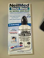 NeilMed Sinus Rinse Sinus Irrigation System Reusable pH Balanced 240 mL